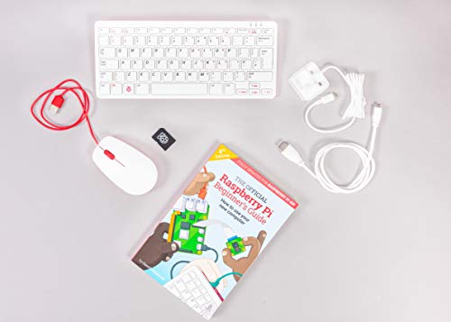 Raspberry Pi 4 4Gb Raspberry Pi 400 4GB Kit Oficial de Puesta en Marcha, diseño de Reino Unido