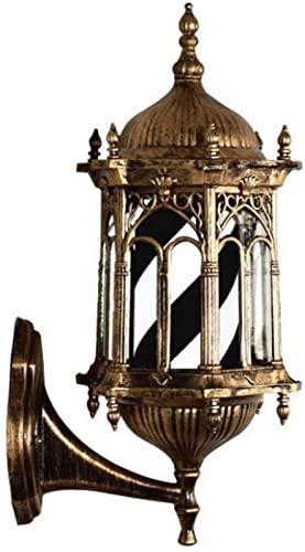 Lumière étanche traditionnelle pour illuminer l'extérieur de votre salon de coiffure
