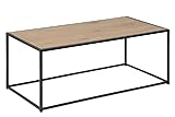mesa de centro de madera y cristal Viene con las instrucciones de montaje; 2 años de garantía