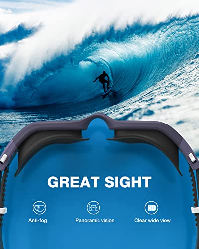 Image of ZIONOR Swim Goggles, G1 SE Swimming Goggles Anti-Fog for Adult Men Women
