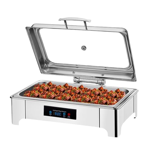 Scaldavivande elettrico, con display, in acciaio inox, per riunioni commerciali