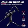 Trust Gaming USB Streaming Microphone GXT 241 Velica - Condenser Mic with Tripod Stand and Pop Filter for Computer, Laptop, PC, Podcast, Studio, Singing, Recording, Black #2