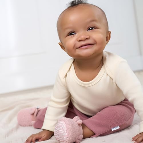 Image of Gerber Baby Girls' 4-Pack Microfleece Pants