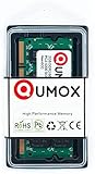 QUMOX Memoria SODIMM para ordenador portátil (2 GB, DDR2, 667 MHz, PC2-5400, PC2-5300, DDR2 667, 2 GB, 200 pines)