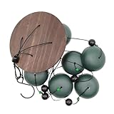 Windspiele – Garten-Windspiele aus Eisen, Dekoration für den Außenbereich | Eisen-Windspiele im Freien | schönes Gartenspiel mit langlebigen Seilen | Windspiele