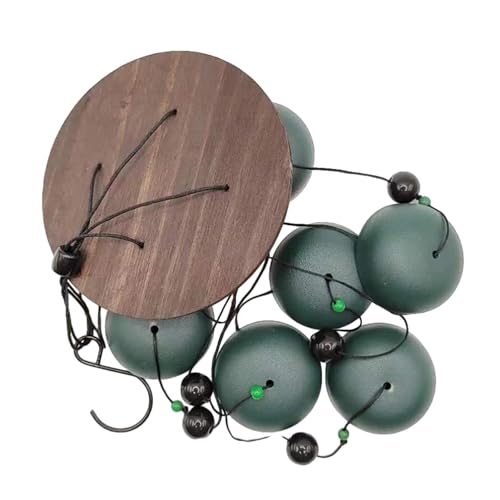 Windspiele – Garten-Windspiele aus Eisen, Dekoration für den Außenbereich | Eisen-Windspiele im Freien | schönes Gartenspiel mit langlebigen Seilen | Windspiele