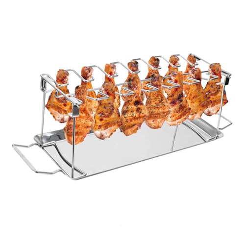 Support de cuisson barbecue résistant pour éviter les poulets brûlés sur le grill