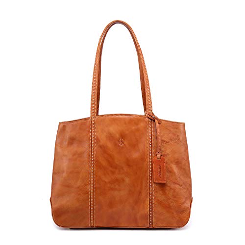 OLD TREND Genuine Leather Tote Bag Hobo Purses and Handbags for Women Leather Shoulder Bag (Chestnut)