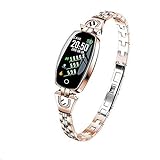  RISSME Armband Frauen,SmartBracelet,Wasserdicht Fitness Tracker Kalorie Pulsmesser/Schrittzähler/Schlaf Monitor Kompatibel mit iOS und Android
