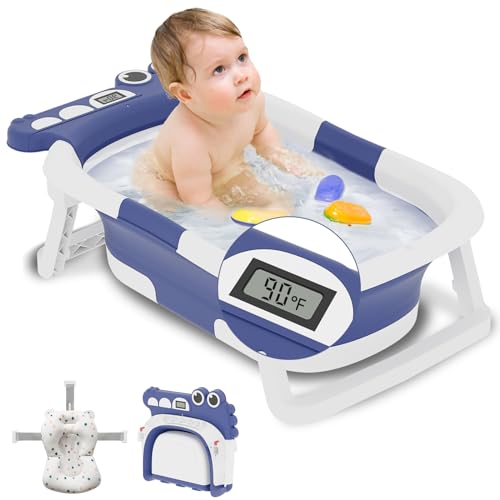 Image of Portable Travel Baby Tub, Blue