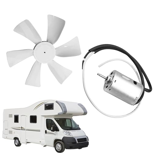 Teksome Ventola di Ventilazione per , Ventola di Scarico per , 12 V, con Albero a D, per , Ventilatore da Tetto per Scarico da soffitto, Bagno, Accessori per