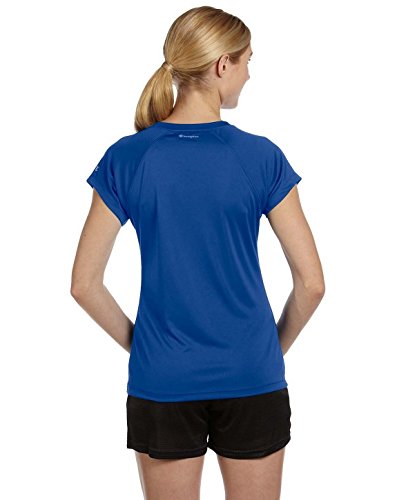 T-shirt Champion Double Dry col V textile extensible athlétique - 2