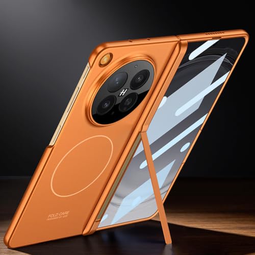 Coque Oppo Find N6 avec charnière et protège-écran espion gris - 5