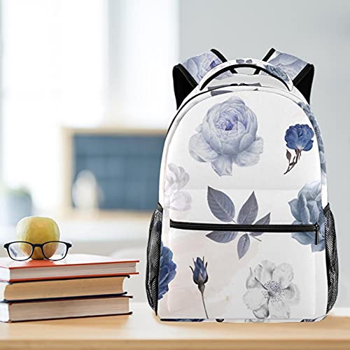 Sac à dos décontracté pour femme aquarelle cerf multicolore
