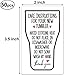 Korttalo 50 Tumbler Care Instructions for Cups & Tumblers - Small Business Package Insert