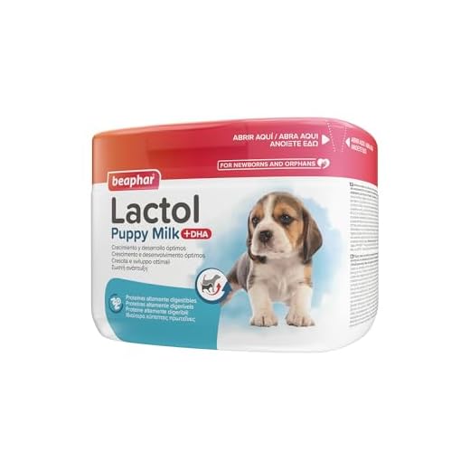 Beaphar Lactol - Leche para Cachorros en Polvo enriquecida con DHA, 250 Gramos