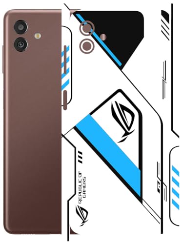Image of AtOdds - Full Body Back Screen Guard Protector Film - Lamination Wrap Skin Sticker Compatible with Samsung Galaxy M13 (5G) | Scratchproof Matte Finish (RogBlue)