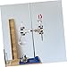 Ipetboom Flask Clamp Holder Zinc Alloy Laboratory Prong Finger Clamp with Stand Clip for Scientific Research Teaching Experiments Industrial Use Safe for Students