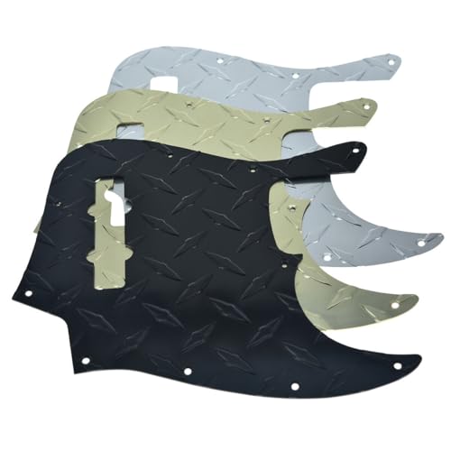 Generic Metal Plate Jazz J Bass Pickguard Anodized Pickguard for American