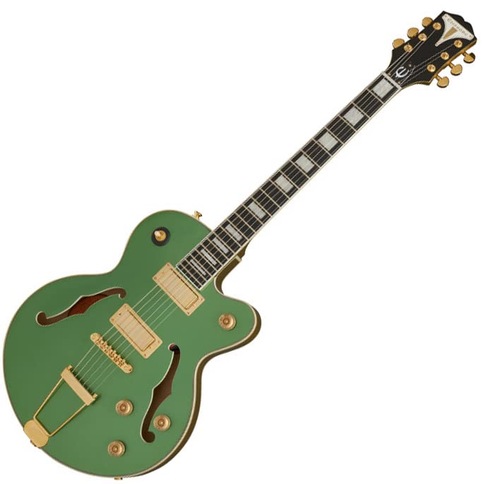 Amazon | Epiphone Uptown Kat ES Emerald Green Metallic エレキ