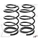 A-Premium 2Pcs Front Suspension Coil Spring Set Compatible with Mazda 3 2010 2011 2012 2013 2.3L, Turbocharged, Driver and Passenger Side, Replace# BBN534011D
