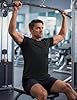 MAGCOMSEN Men's Gym T Shirt Running Sports Top UPF 50+ Lightweight Quick Dry Workout Tshirt Short Sleeve Swimming Shirt,Black,3XL #1