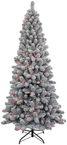 Kurt S. Adler 7-Foot Pre-Lit Multi-Color New Brunswick Tree