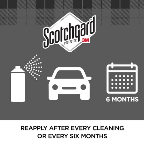 Scotchgard Auto Fabric & Carpet Water Shield, 40 Ounces (Four, 10 Ounce Cans)