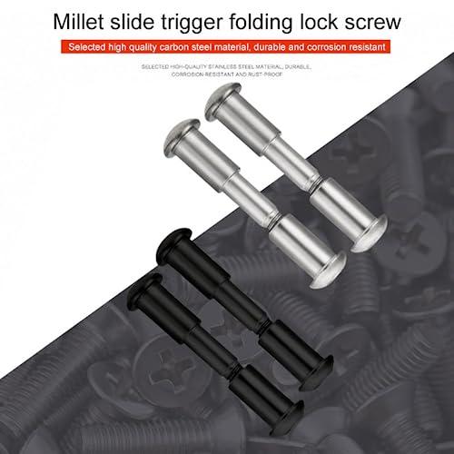 JLEivvi 2 PCS Fixed Bolt Screw Scooter Accessories Steel Folding Fixed Screw Folding Place Fixed Bolt Replacement Repair Parts for M365 Electric Scooters - Image 5