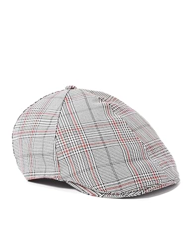 Casquette plate homme en lin contre la chaleur avec doublure coton