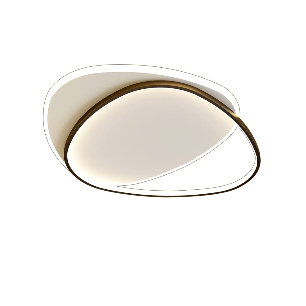 Plafonnier moderne à intensité variable géométrique pour salon et cuisine