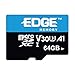 EDGE PE256692 64GB Edge MicroSDXC V30 (Uhs-1 U3) Memory Card with Adapter