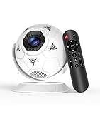 WiFi 6, Bluetooth 5.4 y Altavoz 5W: Nuestro proyector portatil cuenta con WiFi 6 de doble banda (2,4 GHz/5 GHz) para transferencias rápidas y una conexión estable. Incluso en entornos saturados, ofrece un alto rendimiento, latencia reducida y capacidad de red mejorada. El Bluetooth 5.4 permite emparejar fácilmente auriculares y altavoces, mientras que el altavoz integrado de 5 W proporciona un sonido rico y una inmersión auditiva completa.
