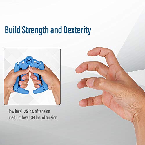 Pedkit Dedo reforçador de mão exercitador para antebraço, pulso, fortalecedor de mão, equipamento de