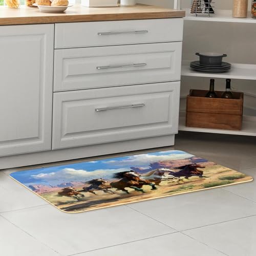 Tapete de cocina de 2 piezas VAPOKF ideal para cuarto de lavado y hogar 7