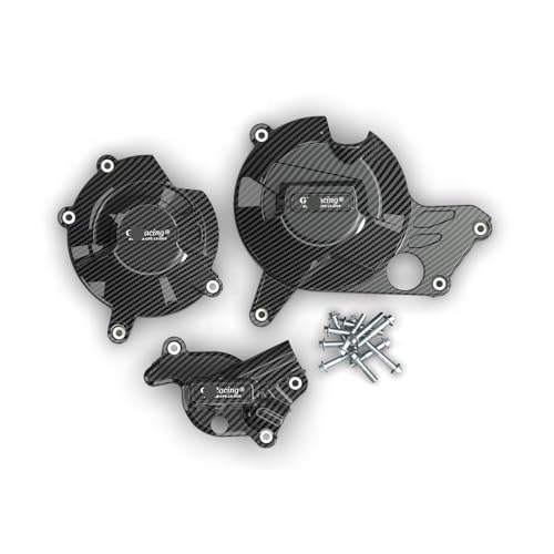 Housse de protection moteur pour SV650 et V-Strom DL650 en carbone