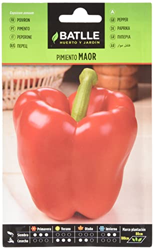 Batlle groentezaden - Paprika Maor (225 zaden)