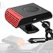 Termoventilatore Invernale Per Auto, Ventilatore Portatile Antighiaccio Per Parabrezza Per Auto 2 in 1 Funzione di Riscaldamento e Raffreddamento Ventola Accendisigari Automatica Veloce (12V-150W)