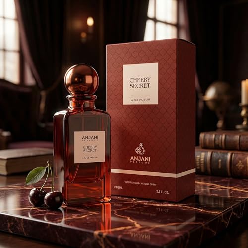 Image of Eau De Parfum For Men & Women 85ml | Cherry Secret Perfume - Inspired by T. Ford Lost Cherry | Long Lasting | Cherry, Sweet & Almond Nutty | Premium Fragrance
