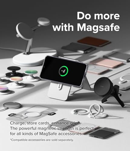 Coque S24 Plus antichoc transparente compatible MagSafe Ringke - 3