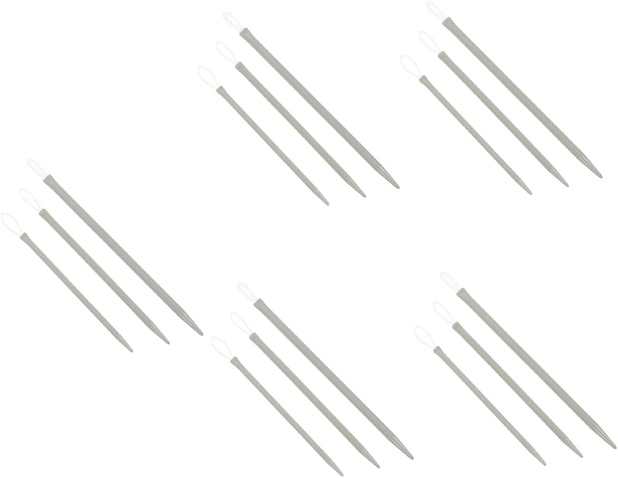 STOBOK 30pcs Yarn Needles for Knitting and Embroidery Wool Sewing Needles Threaders for Easy Stitching for Crafting and Projects
