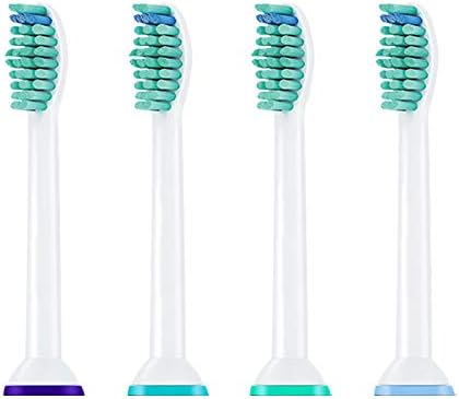 Toothbrush Replacement Heads Compatible with Philips Sonicare,Replacement Brush Heads with Soft Dupont Bristles Electric Toothbrush Replacement Heads for Oral Health
