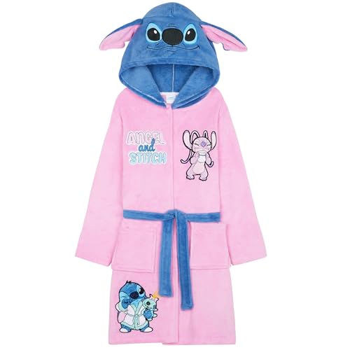 Get Trend Disney Stitch Fleece Bathrobe for Girls, Teens, Angel