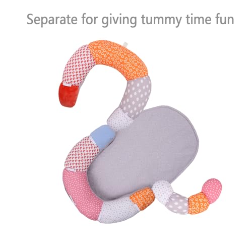 2-in-1 Tummy Time Baby Mat & Seated Support Pillow, Tummy Time Cushion