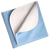 Brosive Washable and Reusable Incontinence Bed Pads, Waterproof Bed Pads, Washable Underpads, Mattress Protector for Adults, Kids and Pets, 28