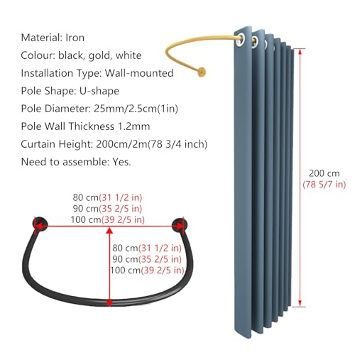 Rail de fixation réglable haut de gamme violet 80 cm pour cloisonnement - 6