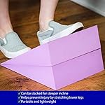 12" Foam Incline Stretch Wedge - Set of 2 - by Trademark Innovations (Purple) - Image 5