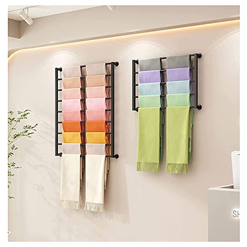 Aménagement de dressing avec ce support pour écharpes et accessoires - 4