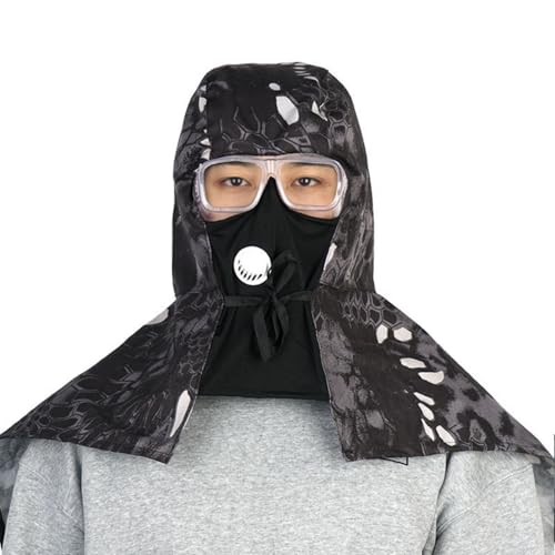 Couvre-tête professionnel avec barrière anti-sable intégrée pour les conditions de travail exigeantes