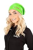 Diseño elegante y cómodo WINSHAPE Wbm1 - Gorro para Mujer, Mujer, Boina, WBM1, Verde Manzana, Talla única